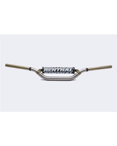 Guidon Moto RENTHAL Guidon Ø28 6mm avec barre RENTHAL Twinwall KTM High titane/mousse noire Guidon Moto RENTHAL Guidon Ø28 6mm avec barre RENTHAL Twinwall KTM High titane/mousse noire