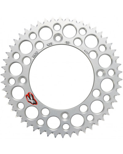 Couronne Moto RENTHAL SPROCK R 428 50T SI UL SC Couronne Moto RENTHAL SPROCK R 428 50T SI UL SC