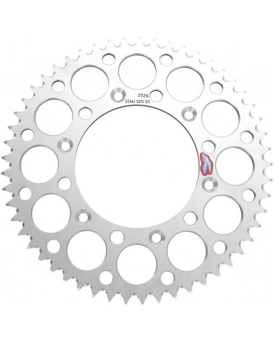 Couronne Moto RENTHAL SPROCK R 520 53T SI UL SC Couronne Moto RENTHAL SPROCK R 520 53T SI UL SC
