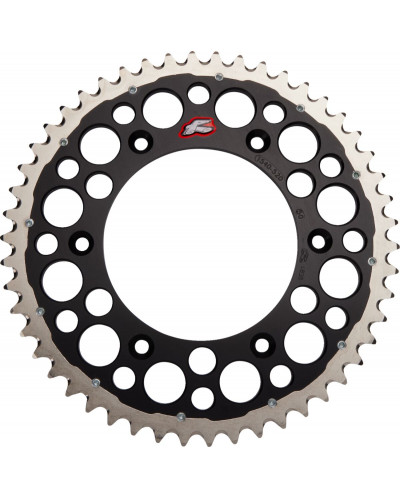 Couronne Moto RENTHAL SPROCKET R 520 50T BK SC TWIN Couronne Moto RENTHAL SPROCKET R 520 50T BK SC TWIN