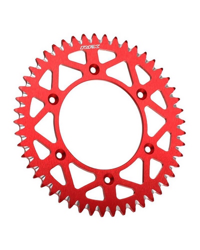 Couronne Moto RFX Couronne RFX Pro Elite aluminium - 520 Dents:50 Rouge Couronne Moto RFX Couronne RFX Pro Elite aluminium - 520 Dents:50 Rouge