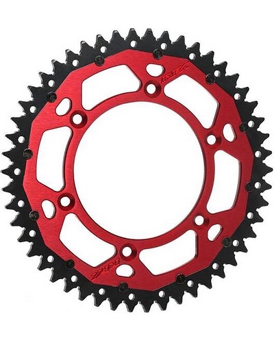 Couronne Moto RFX Couronne RFX Pro Series Armalite aluminium - 420 Dents:50 Rouge Couronne Moto RFX Couronne RFX Pro Series Armalite aluminium - 420 Dents:50 Rouge