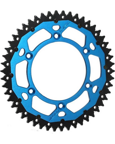 Couronne Moto RFX Couronne RFX Pro Series Armalite aluminium - 520 Dents:48 Bleu