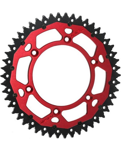 Couronne Moto RFX Couronne RFX Pro Series Armalite aluminium - 520 Dents:48 Rouge