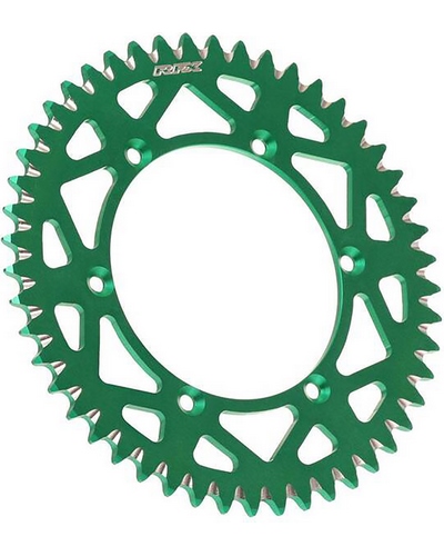 Couronne Moto RFX Couronne RFX Pro Series Elite aluminium - 420 Dents:46 Vert Couronne Moto RFX Couronne RFX Pro Series Elite aluminium - 420 Dents:46 Vert