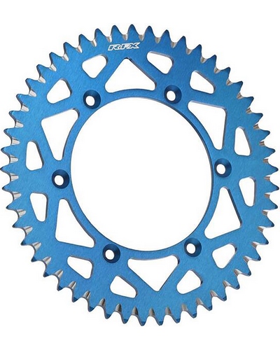 Couronne Moto RFX Couronne RFX Pro Series Elite aluminium - 420 Dents:49 Bleu Couronne Moto RFX Couronne RFX Pro Series Elite aluminium - 420 Dents:49 Bleu