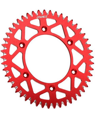 Couronne Moto RFX Couronne RFX Pro Series Elite aluminium - 420 Dents:49 Rouge Couronne Moto RFX Couronne RFX Pro Series Elite aluminium - 420 Dents:49 Rouge
