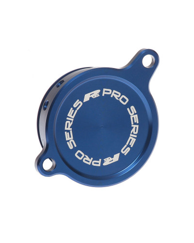 Couvercle Filtre à Air Moto RFX Couvercle de filtre à huile RFX Pro (Bleu) - Kawasaki KXF450