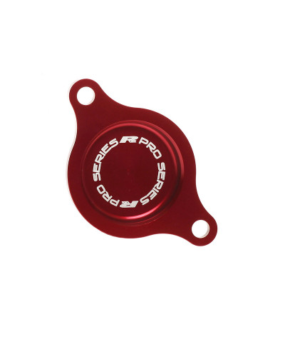 Couvercle Filtre à Air Moto RFX Couvercle de filtre à huile RFX Pro (Rouge) - Honda CRF450
