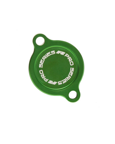Couvercle Filtre à Air Moto RFX Couvercle de filtre à huile RFX Pro (Vert) - Kawasaki KXF250