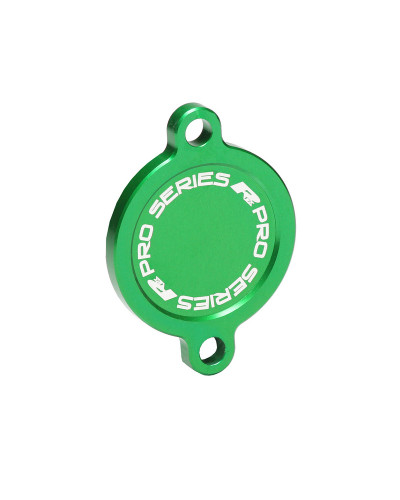 Couvercle Filtre à Air Moto RFX Couvercle de filtre à huile RFX Pro (Vert) - Kawasaki KXF450