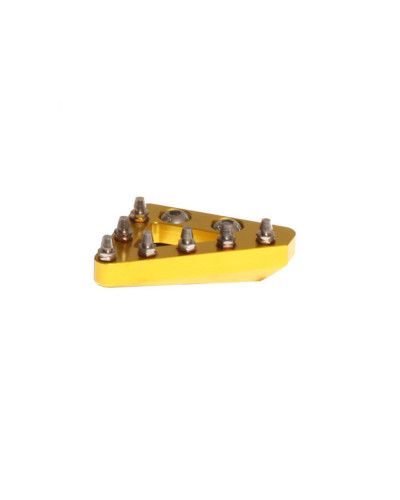 Pièces Détachées Commandes Moto RFX Embout de rechange solide CNC de levier de frein arrière RFX Pro (Jaune)