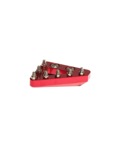 Pièces Détachées Commandes Moto RFX Embout de rechange solide CNC de levier de frein arrière RFX Pro (Rouge)