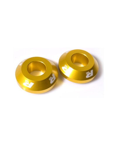 Roulement Roue Moto RFX Entretoises de roue arrière RFX Pro FAST (Jaune) - Suzuki RMZ250/450