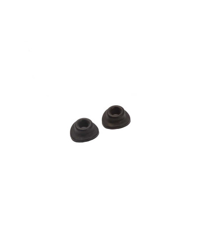 Valve Moto RFX Joints de valve en caoutchouc RFX Sport (Noir) 2pcs