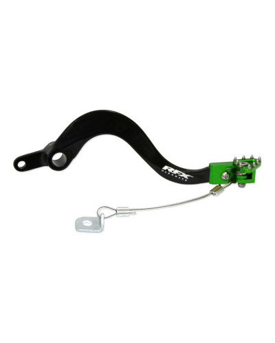 Accessoires Freinage Moto RFX Pédale de frein arrière RFX Pro FT (Noir/Vert) - Kawasaki KXF250/450 Accessoires Freinage Moto RFX Pédale de frein arrière RFX Pro FT (Noir/Vert) - Kawasaki KXF250/450