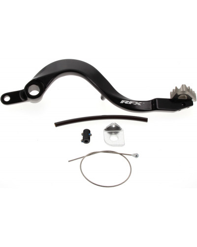 Accessoires Freinage Moto RFX Pédale de frein arrière RFX Pro ST (Anodisé dur noir / Anodisé dur Titane) - Kawasaki KXF450 Accessoires Freinage Moto RFX Pédale de frein arrière RFX Pro ST (Anodisé dur noir / Anodisé dur Titane) - Kawasaki KXF450