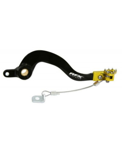 Accessoires Freinage Moto RFX Pédale de frein arrière RFX Pro ST (Noir/Jaune) - Suzuki RM250