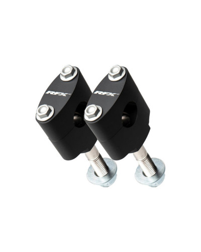 Pontet Moto RFX Pontets de guidon RFX Race 22,2mm (Noir)