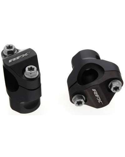 Pontet Moto RFX Pontets de guidon RFX Race 28,6mm (Noir)