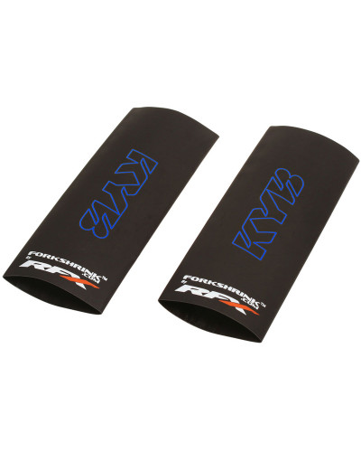 Stickers Déco Moto RFX Protection de fourche supérieure RFX Race Series Forkshrink logo KYB - bleu Stickers Déco Moto RFX Protection de fourche supérieure RFX Race Series Forkshrink logo KYB - bleu