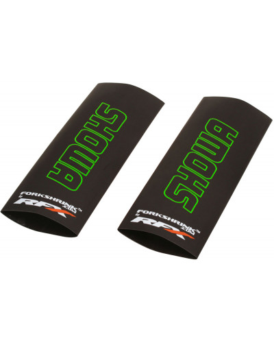 Stickers Déco Moto RFX Protection de fourche supérieure RFX Race Series Forkshrink logo Showa - vert Stickers Déco Moto RFX Protection de fourche supérieure RFX Race Series Forkshrink logo Showa - vert
