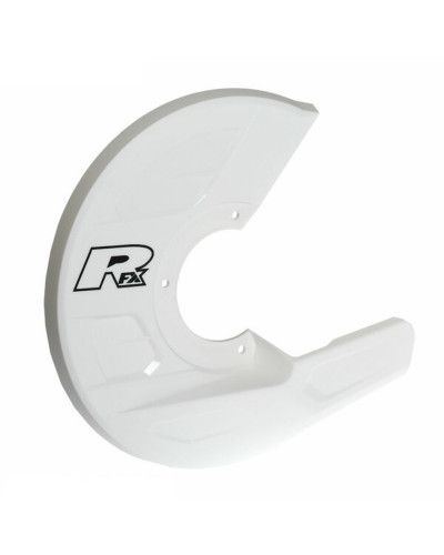Protège Disque Moto RFX Protège-étrier de frein et disque RFX Pro (Blanc) universel pour s'adapter aux supports de protège-d