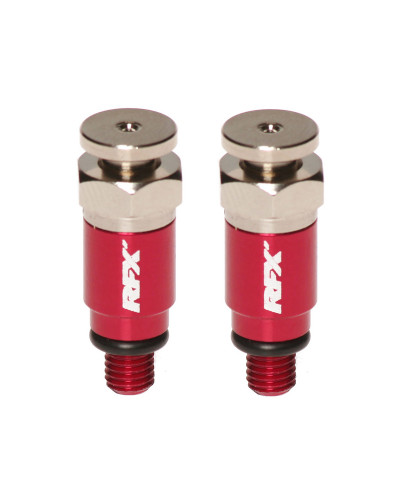 Valve Décharge Pression Moto RFX Purgeurs de fourche  RFX Pro M5x0,8 (Rouge) Kayaba/Showa