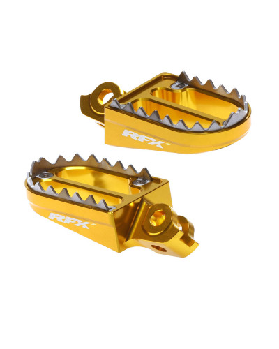 Repose Pieds Moto RFX Repose-pieds RFX Pro Series 2 (Jaune) - Suzuki RMZ250/450