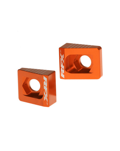 Tendeur Chaine Moto RFX Tendeurs de chaîne RFX Pro (Orange) - KTM 65