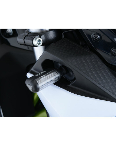 Clignotants Moto R&G RACING Adaptateur micro clignotant R&G RACING noir Kawasaki