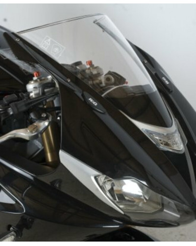 Pièces Détachées Rétroviseur Moto RG RACING Caches orifice rétroviseur R&G RACING noir Triumph Daytona 675/R