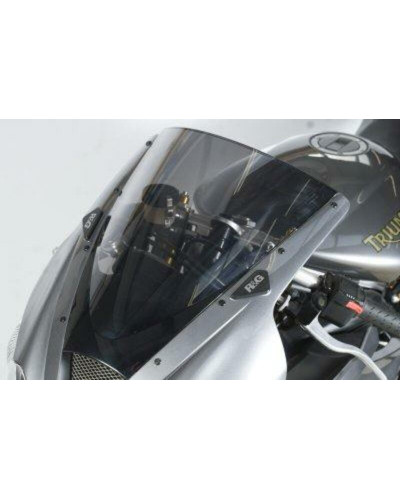 Pièces Détachées Rétroviseur Moto RG RACING Caches orifice rétroviseur R&G RACING noir Triumph Daytona 675/R