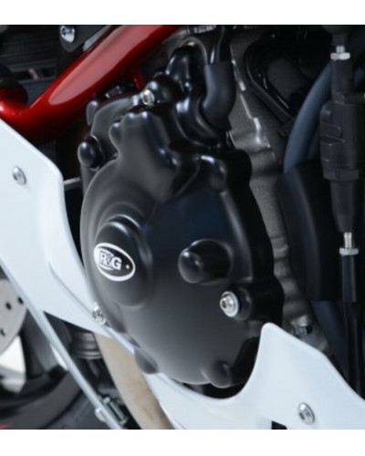 Protection Carter Moto RG RACING Couvre-carter droit (embrayage) R&G RACING noir Honda CB650R