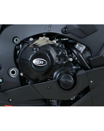 Protection Carter Moto RG RACING Couvre-carter droit (embrayage) R&G RACING Race Series noir Honda CBR1000RR