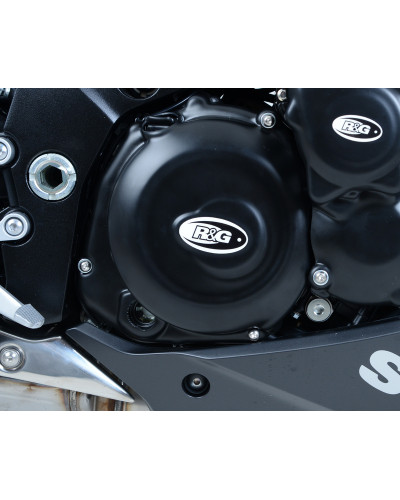 Protection Carter Moto RG RACING Couvre-carter droit noir R&G RACING Suzuki GSX1000S ABS FA