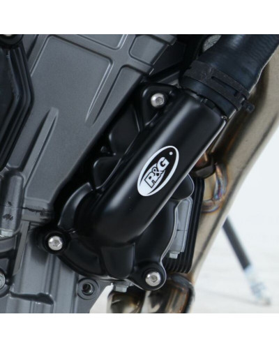 Protection Carter Moto RG RACING Couvre-carter droit (pompe à eau) R&G RACING noir KTM Duke 790