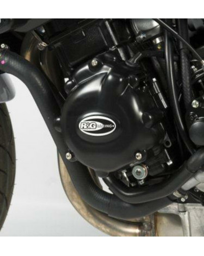 Protection Carter Moto RG RACING Couvre-carter droit R&G RACING noir Suzuki GSR600/750