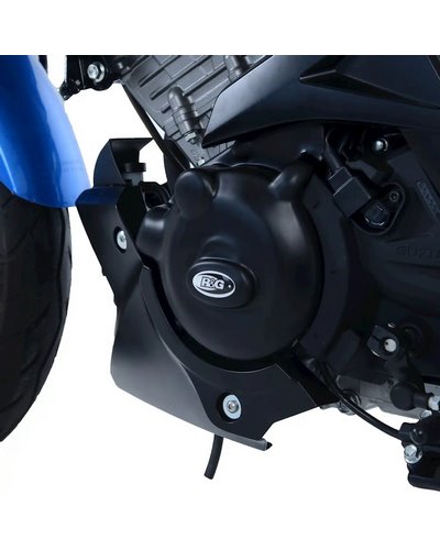 Protection Carter Moto RG RACING Couvre-carter gauche (alternateur) R&G RACING noir Suzuki GSX-R125