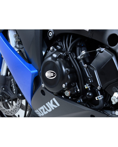 Protection Carter Moto RG RACING Couvre-carter gauche noir R&G RACING Suzuki GSX1000S ABS FA