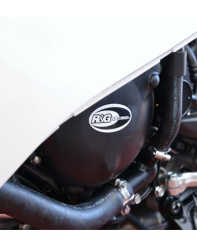 Protection Carter Moto RG RACING Couvre-carter gauche R&G RACING noir Honda VFR800