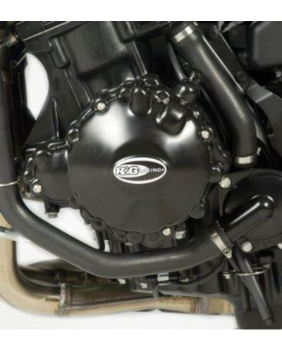 Protection Carter Moto RG RACING Couvre-carter gauche R&G RACING noir Triumph Speed Triple 1050