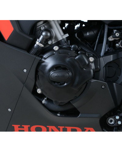 Protection Carter Moto RG RACING Couvre-carter gauche R&G RACING Race Series noir Honda CBR1000RR
