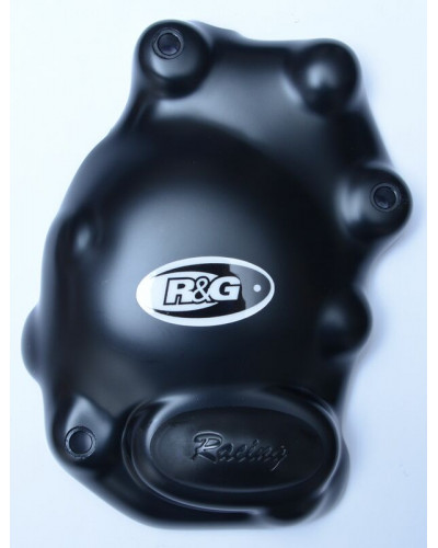 Protection Carter Moto RG RACING Couvre carter R&G RACING Race Series droit (demarreur) noir Triumph Daytona 675