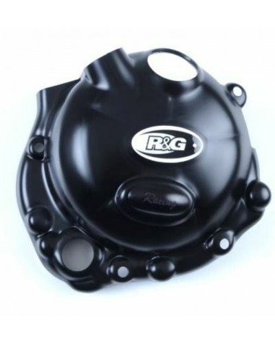 Protection Carter Moto RG RACING Couvre carter R&G RACING Race Series droit (embrayage) noir Kawasaki ZX6R