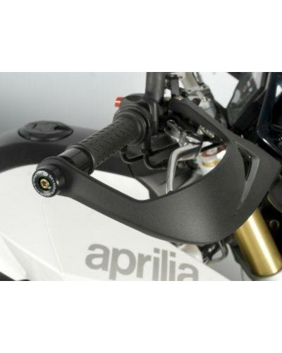 Embouts Guidon Moto RG RACING Embouts de guidon R&G RACING noir Aprilia Dorsoduro 750