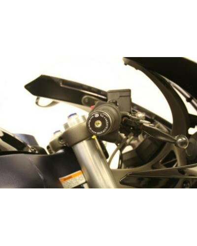 Embouts Guidon Moto RG RACING Embouts de guidon R&G RACING noir Buell 1125R