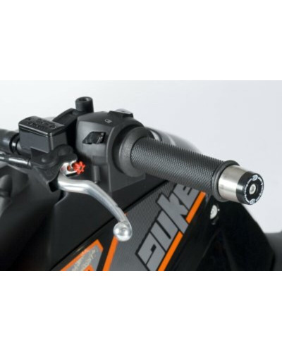 Embouts Guidon Moto RG RACING Embouts de guidon R&G RACING noir KTM