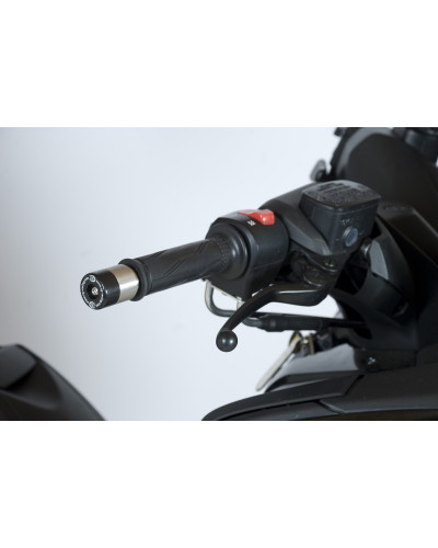 Embouts Guidon Moto RG RACING Embouts de guidon R&G RACING noir Yamaha