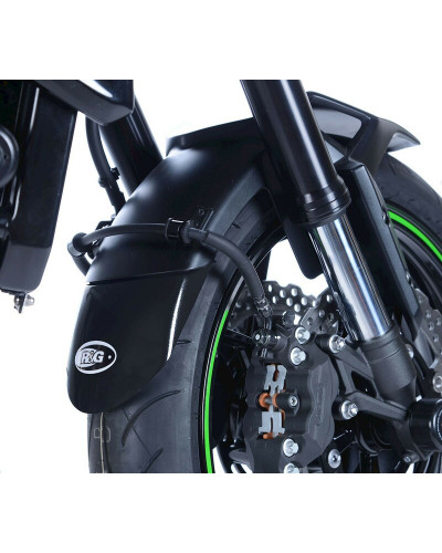Garde Boue Moto R&G RACING Extension de garde-boue avant R&G RACING noir Kawasaki Z900